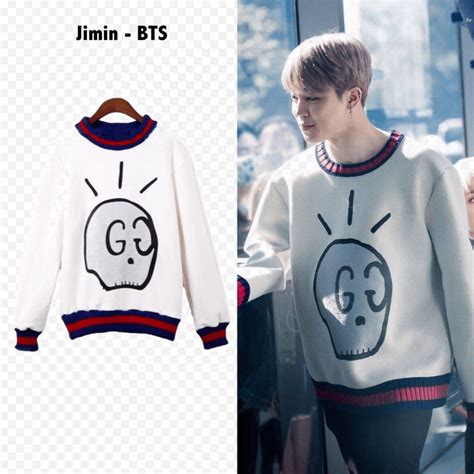 gucci skull sweater jimin|Gucci amas 2017 jacket.